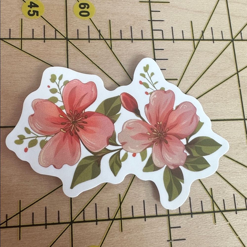 🧡25/$25 +Bundle Sticker Sale & Free Shipping | Flowers Waterproof Sticker